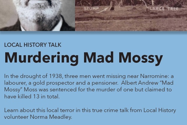 Local History Talk:  Murdering Mad Mossy